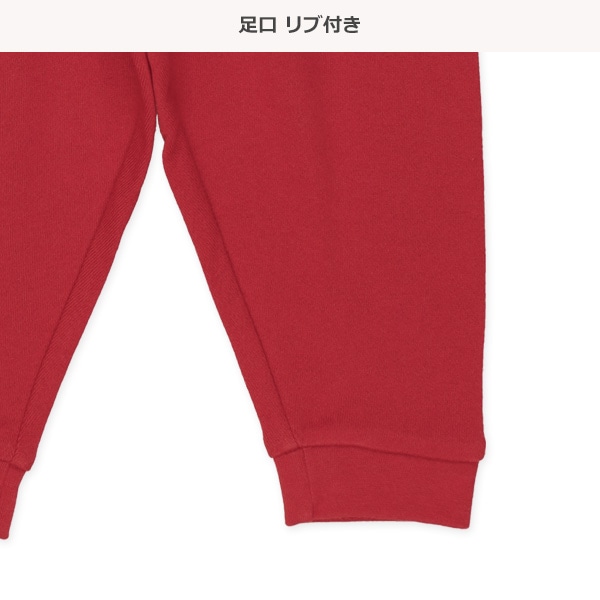 腹巻付き裏毛長袖パジャマ（くま・雪だるま）