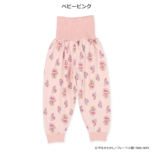 2枚組ソフトキルト腹巻付きスペアパンツ（アンパンマン）