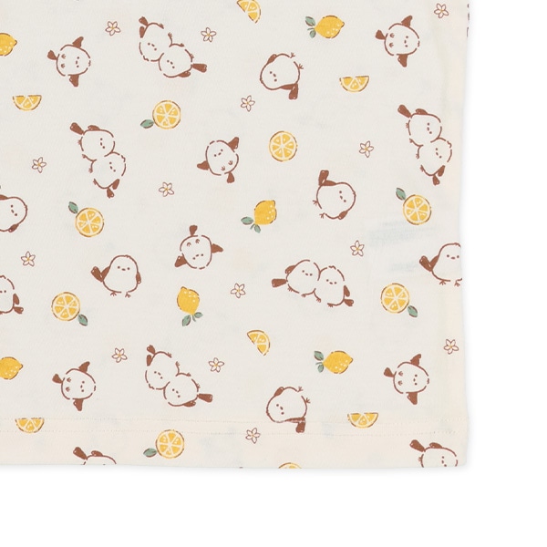 腹巻付き半袖パジャマ（シマエナガ総柄）