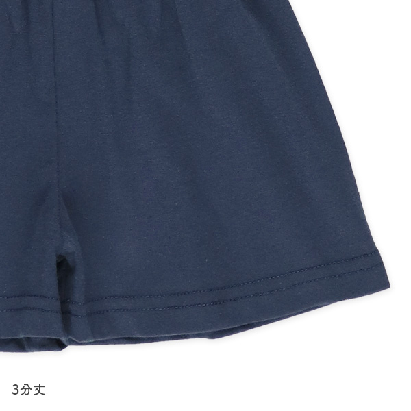 腹巻付き半袖パジャマ（ハート）