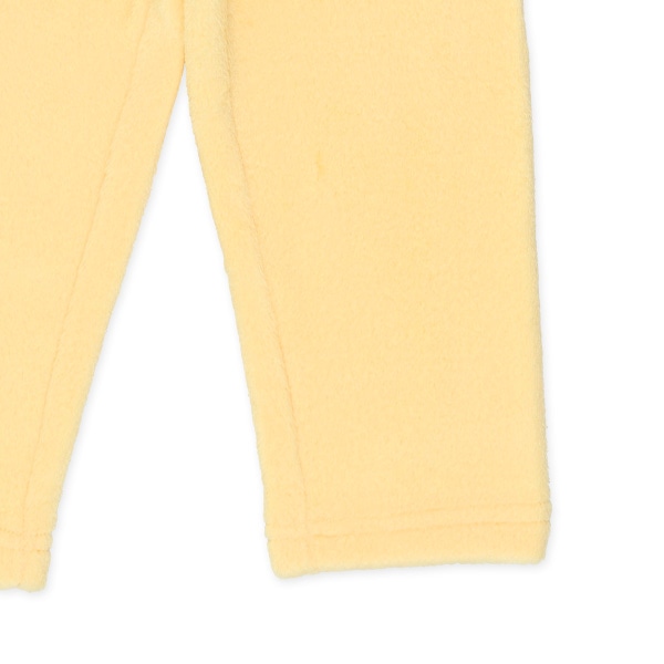 マイクロフリース腹巻付き長袖パジャマ（アヒル）