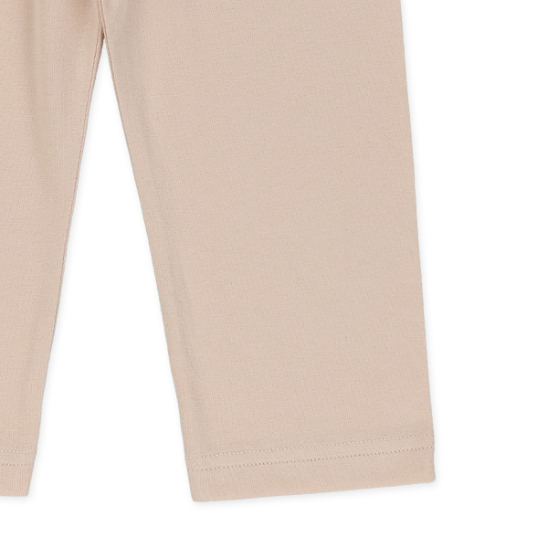 腹巻付き長袖パジャマ（ハート・モノトーン）