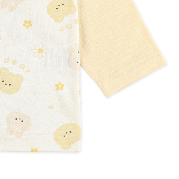 腹巻付きラグラン長袖パジャマ（アニマル）