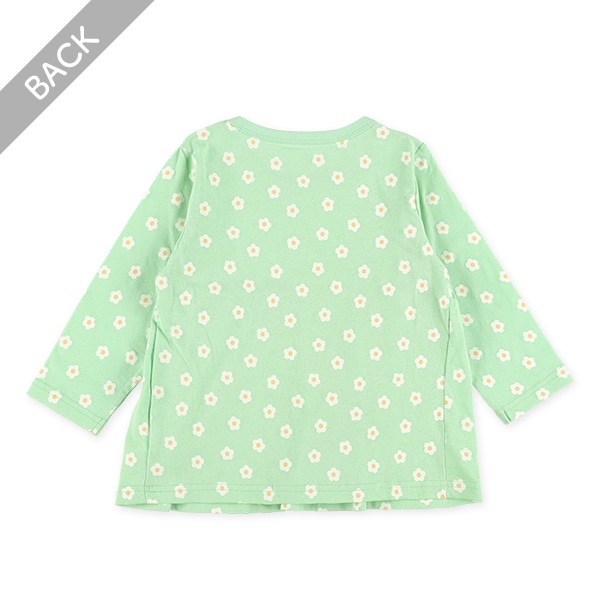 腹巻付き長袖パジャマ（切り替えデイジー）