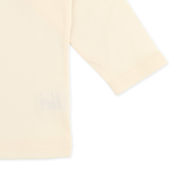 腹巻付き長袖パジャマ（お花ワンポイント）