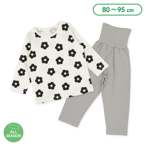 腹巻付き長袖パジャマ（デイジー）