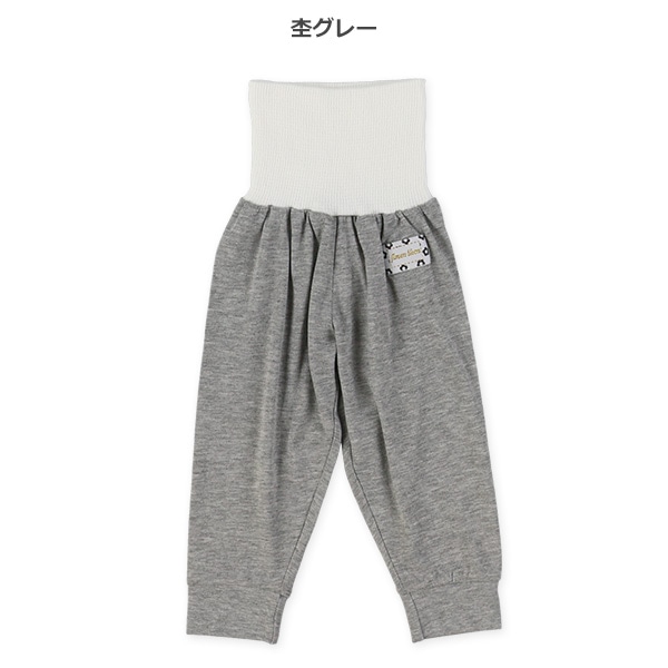 2枚組腹巻付きスペアパンツ（チケット・花柄）