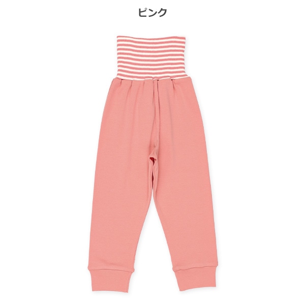 2枚組腹巻付きどっちもまえスペアパンツ（ボーダー・くま）