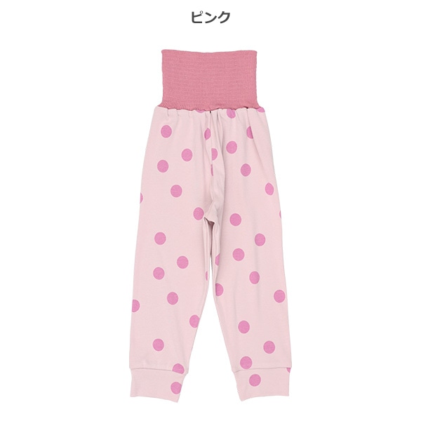 2枚組腹巻付きどっちもまえスペアパンツ（ボーダー・ドット）