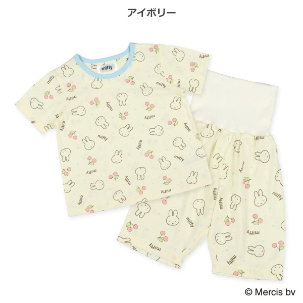 腹巻付き半袖パジャマ（ミッフィー）