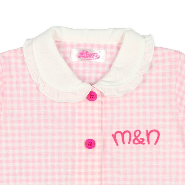 腹巻付き前開き半袖パジャマ（メルちゃん）