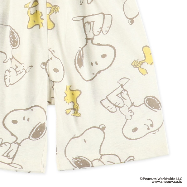腹巻付き半袖パジャマ（スヌーピー）