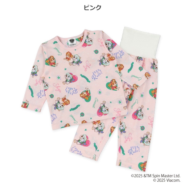腹巻付き長袖パジャマ（パウパトロール）