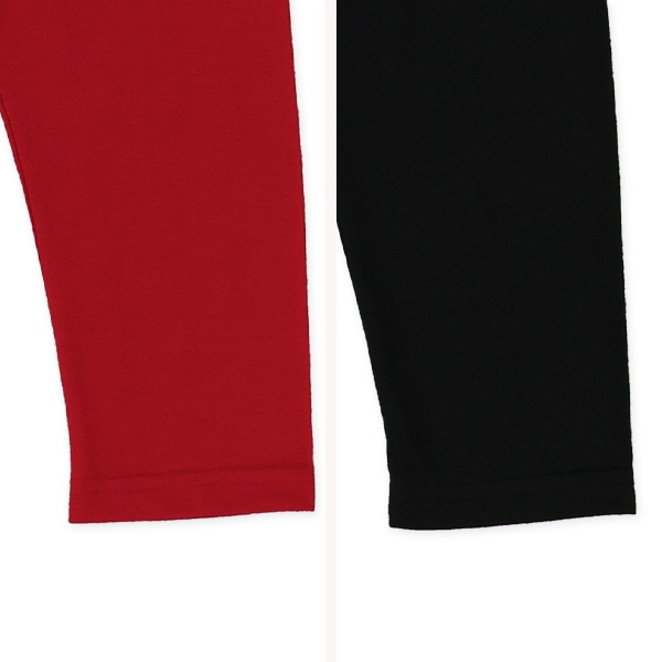 2枚組長袖パジャマ（ハート）