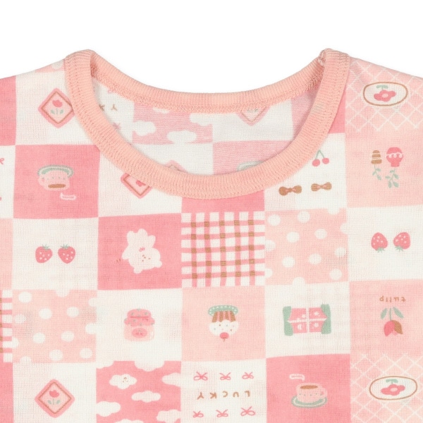 2枚組半袖パジャマ（くま・うさぎ）