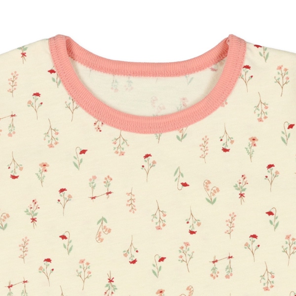 2枚組半袖パジャマ（花柄）