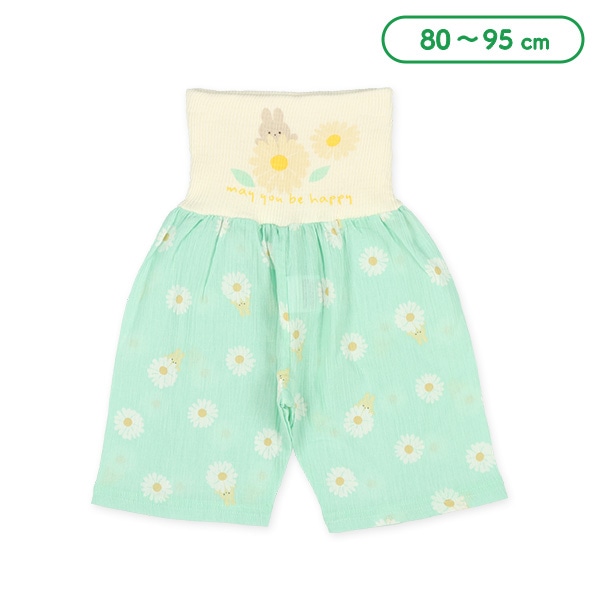 腹巻付きステテコ（マーガレット・うさぎ）