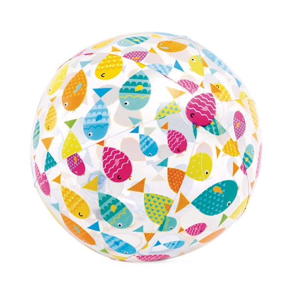 INTEX）ライヴリープリントビーチボール