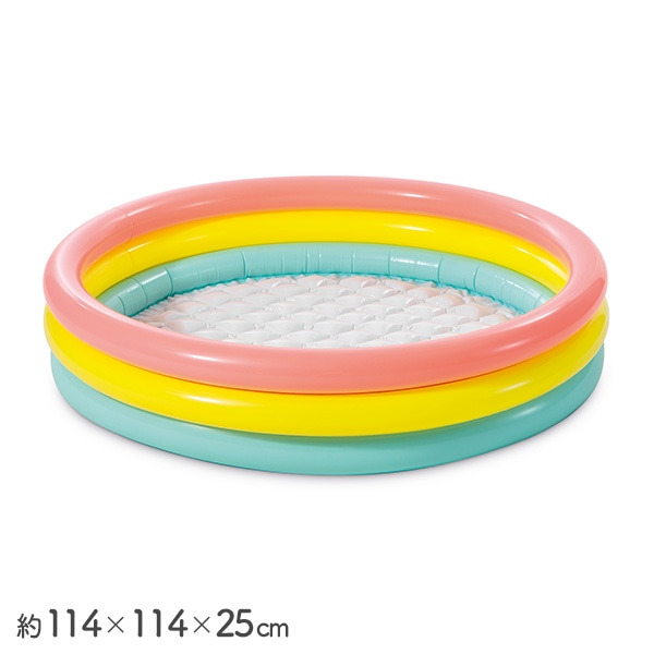 INTEX）サンセットグロープール 114cm