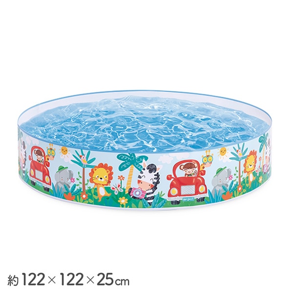 INTEX）スノーケルファンスナップセットプール 122cm