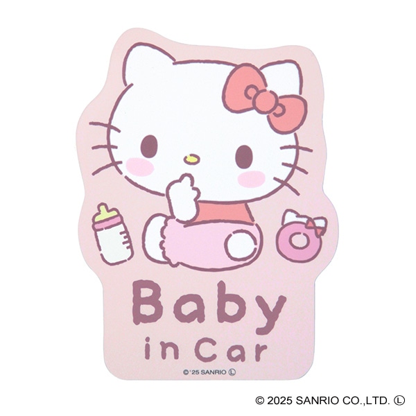 マグネットカーサイン（ハローキティ）