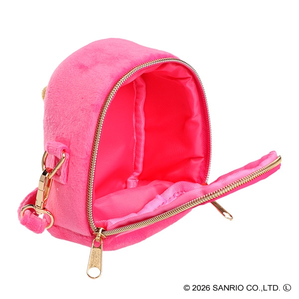 ボアミニポーチ（ハローキティ 日焼け）