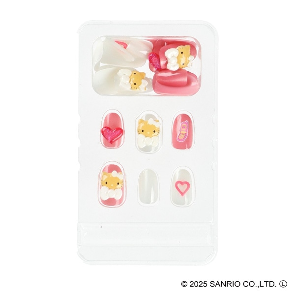 サンタン）コギャル ネイルチップ（ハローキティ）