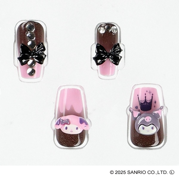 サンタン）DOLLY MIX ネイルチップ（マイメロディ・クロミ）