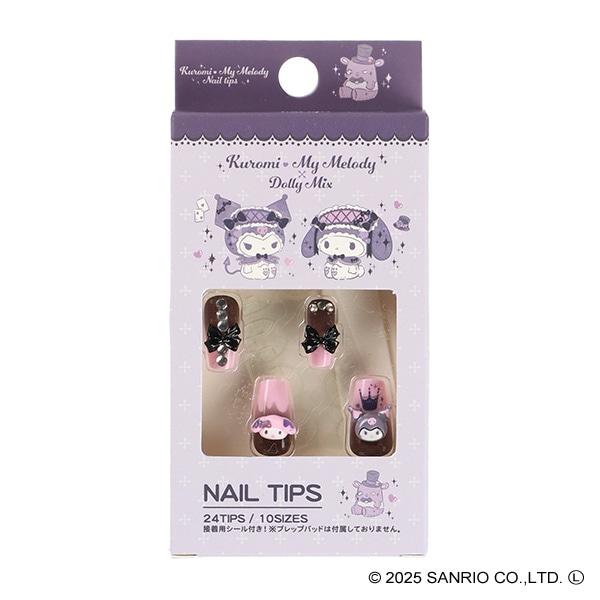 サンタン）DOLLY MIX ネイルチップ（マイメロディ・クロミ）