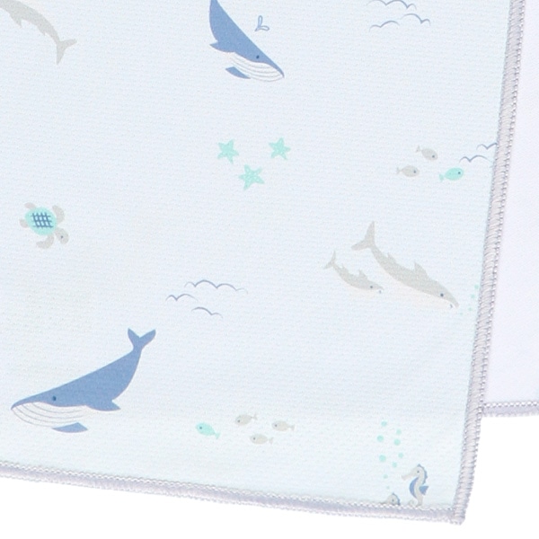 シリコンケース付きクールタオル（海の生き物）