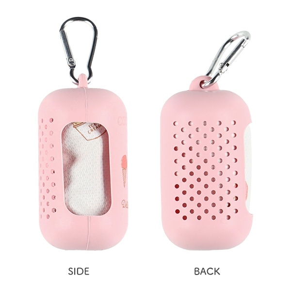 シリコンケース付きクールタオル（アイス）