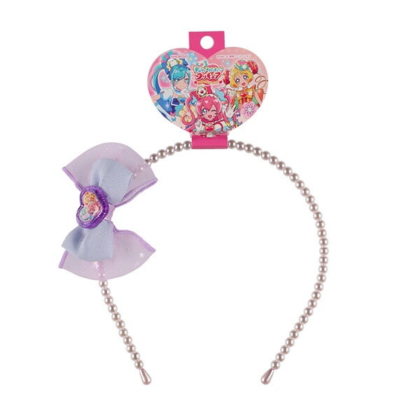 パール風カチューシャ（デリシャスパーティプリキュア・パープル） ベビー服・子供服・マタニティ通販 西松屋オンラインストア