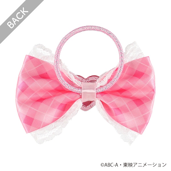 サテンリボンアクセサリー（キミとアイドルプリキュア・ピンク）