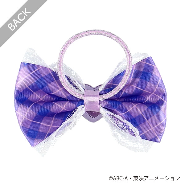 サテンリボンアクセサリー（キミとアイドルプリキュア・パープル）