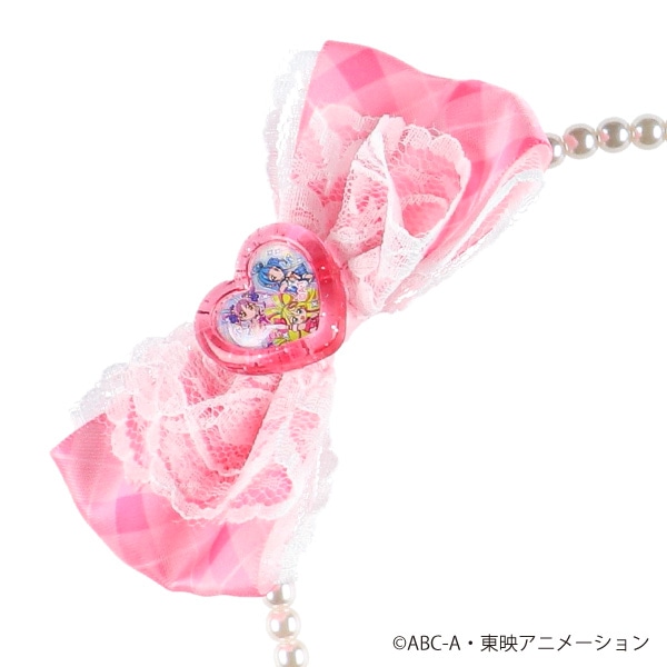 パール風カチューシャ（キミとアイドルプリキュア・ピンク）
