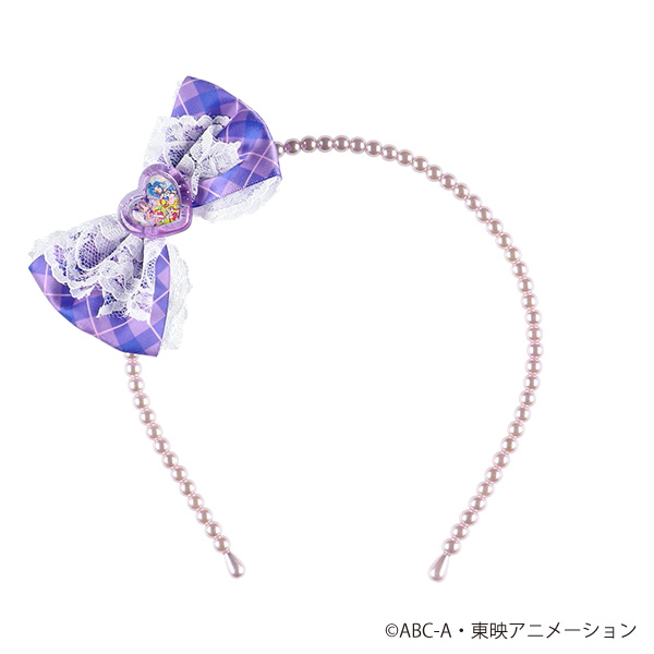パール風カチューシャ（キミとアイドルプリキュア・パープル）