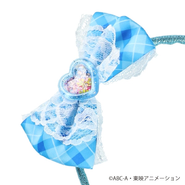 イヤリング付カチューシャ（キミとアイドルプリキュア・ブルー）
