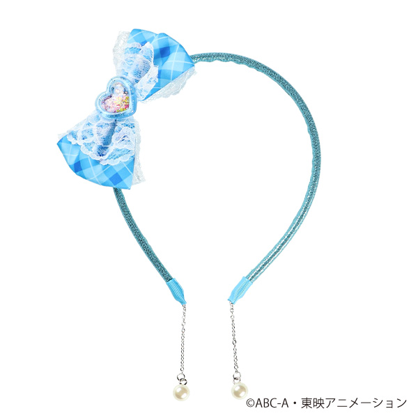 イヤリング付カチューシャ（キミとアイドルプリキュア・ブルー）