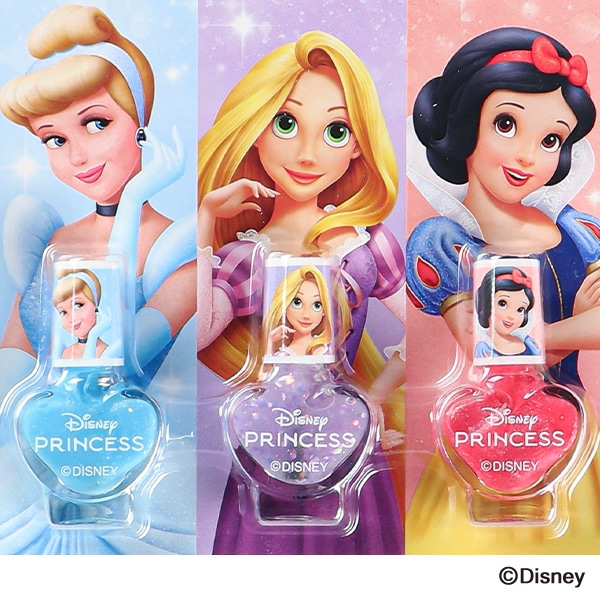 はがせるマニキュア3本セット（ディズニープリンセス・A）