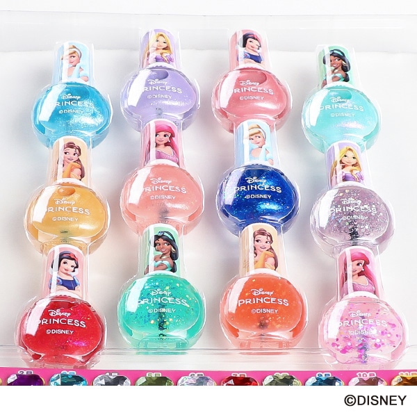 はがせるマニキュア12色セット（ディズニープリンセス） | 西松屋