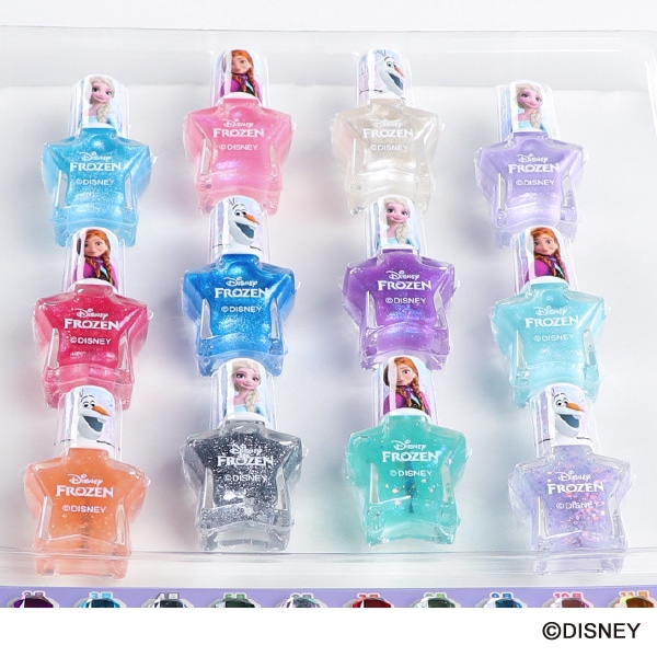 はがせるマニキュア12本セット（アナと雪の女王）