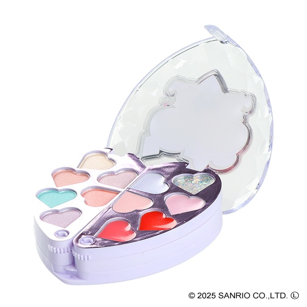 キラキラハートのコンパクト（マイメロディ&クロミ） | 西松屋