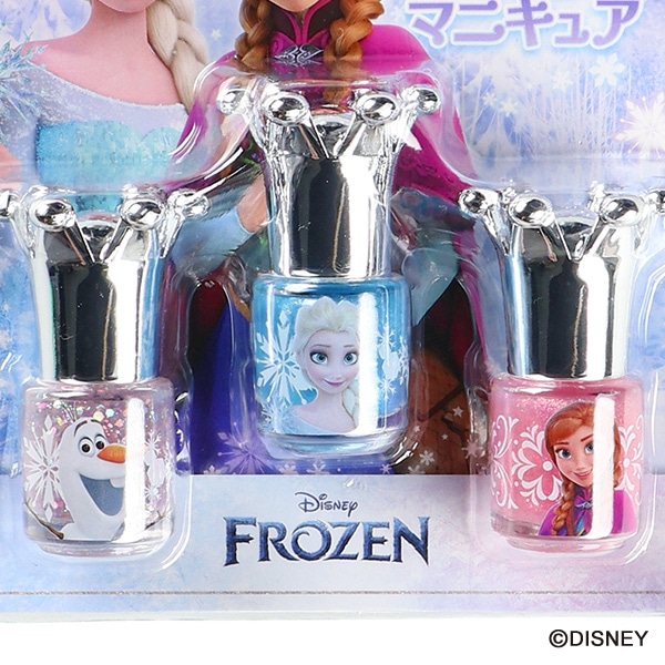 はがせるマニキュア3本セット（アナと雪の女王）