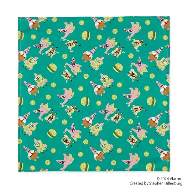 3枚組ランチクロス（スポンジボブ）