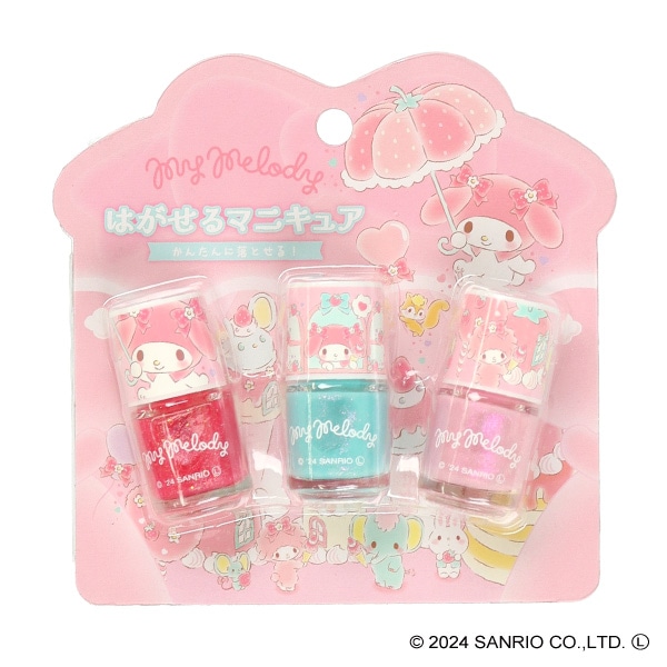 マニキュア3本セット（マイメロディ）
