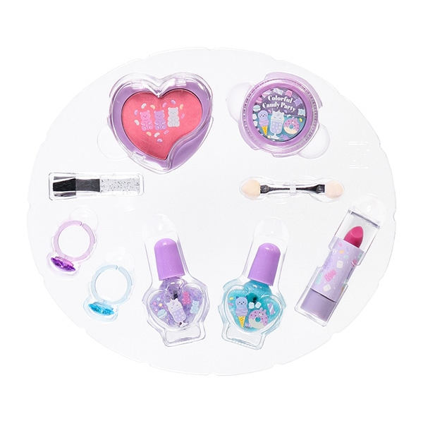 ショルダーバッグコスメセット（カラフル）