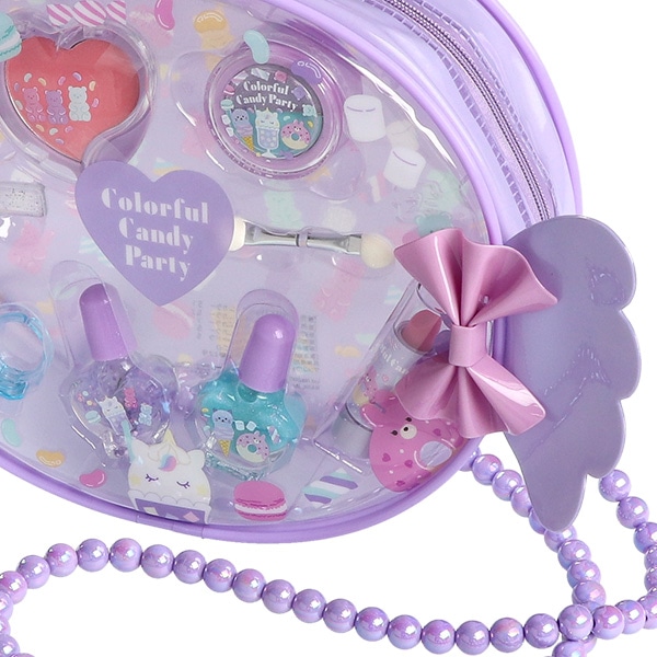 ショルダーバッグコスメセット（カラフル）