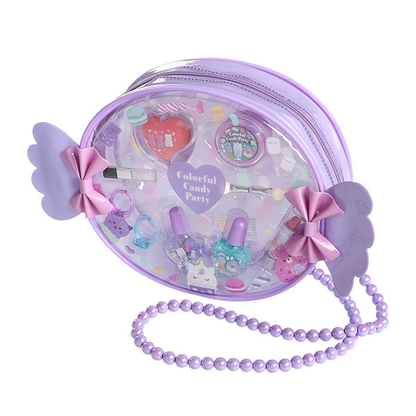 ショルダーバッグコスメセット（カラフル）