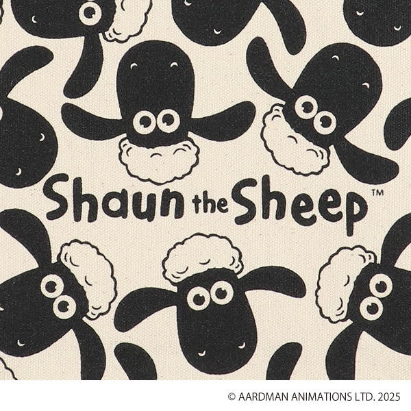 マチ付きバッグ（ひつじのショーン）