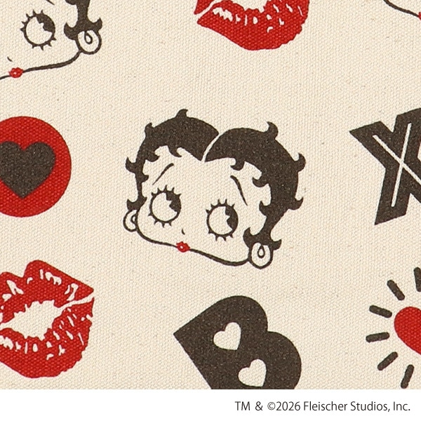 マチ付きバッグ 総柄（ベティブープ）